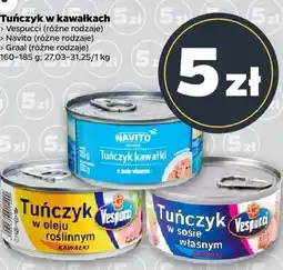 Netto Tuńczyk w kawałkach Vespucci / Navito / Graal oferta