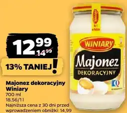 Netto Majonez dekoracyjny Winiary oferta