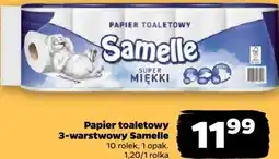 Netto Papier toaletowy 3-warstwowy Samelle oferta
