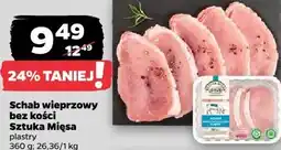 Netto Schab wieprzowy bez kości w plastrach Sztuka Mięsa oferta