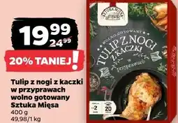 Netto Tulip z nogi z kaczki w przyprawach wolno gotowany Sztuka Mięsa oferta