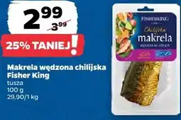 Netto Makrela wędzona chilijska Fisher King oferta