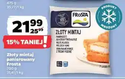 Netto Złoty mintaj panierowany Frosta oferta