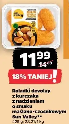 Netto Roladki devolay z kurczaka Sun Valley oferta