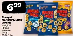 Netto Chrupki Monster Munch Lorenz oferta