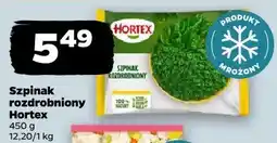 Netto Szpinak rozdrobniony Hortex oferta