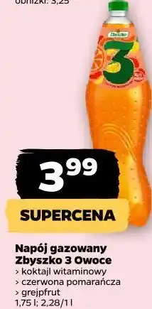 Netto Napój gazowany Zbyszko 3 Owoce oferta