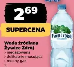 Netto Woda źródlana Żywiec Zdrój oferta