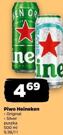 Netto Piwo Heineken (Original / Silver) oferta