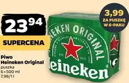 Netto Piwo Heineken Original 6-pak oferta