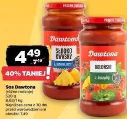Netto Sos Dawtona (różne rodzaje) oferta