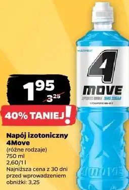 Netto Napój izotoniczny 4Move (różne rodzaje) oferta