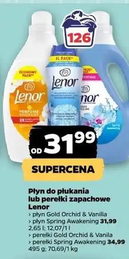 Netto Płyn do płukania lub perełki zapachowe Lenor oferta