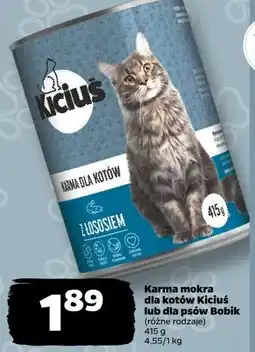 Netto Karma mokra dla kotów Kiciuś lub dla psów Bobik oferta