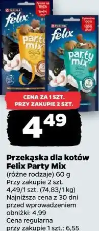 Netto Przekąska dla kotów Felix Party Mix oferta