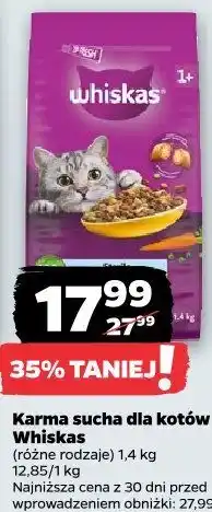 Netto Karma sucha dla kotów Whiskas oferta