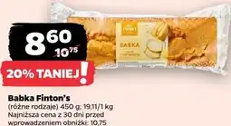 Netto Babka Finton's (różne rodzaje) oferta