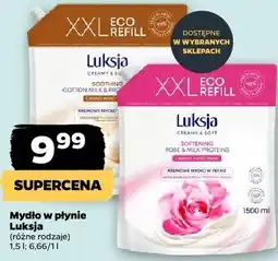 Netto Mydło w płynie Luksja eco refill (różne rodzaje) oferta