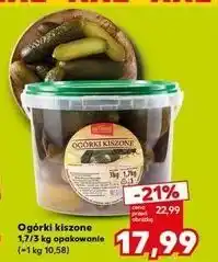 Kaufland Ogórki kiszone Artman oferta