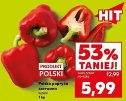 Kaufland Papryka czerwona polska oferta