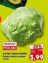 Kaufland Sałata lodowa polska K-Classic Stąd Takie Dobre! oferta