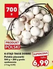 Kaufland Pieczarki polska K-Classic Stąd Takie Dobre! oferta