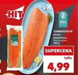 Kaufland Łosoś pacyficzny filet ze skórą Connoisseur oferta
