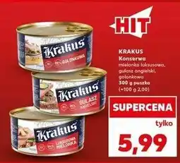 Kaufland Golonkowa Krakus Animex oferta
