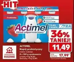 Kaufland Jogurt truskawka Danone Actimel oferta