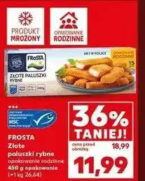 Kaufland Złote paluszki rybne z fileta Frosta oferta