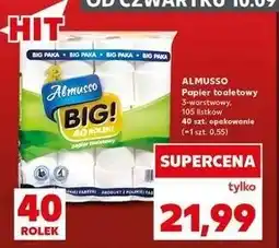Kaufland Papier toaletowy big! Almusso oferta