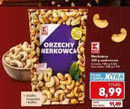 Kaufland Orzechy nerkowca K-Classic oferta