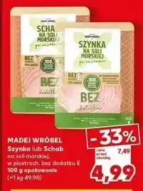 Kaufland Schab na soli morskiej Madej & Wróbel oferta