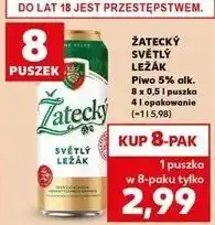 Kaufland Piwo Zatecky Svetly Lezak oferta