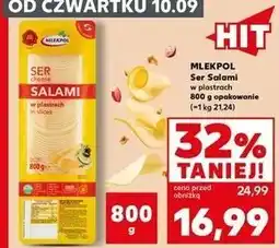 Kaufland Ser salami Mlekpol oferta