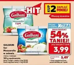 Kaufland Ser mozzarella light Galbani oferta