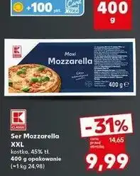 Kaufland Ser maxi mozzarella K-Classic oferta