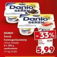Kaufland Serek truskawkowy Danone Danio oferta