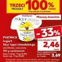 Kaufland Jogurt skyr waniliowy Piątnica oferta