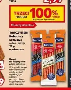 Kaufland Kabanosy 100% z kurczaka Tarczyński Exclusive oferta