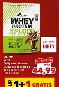 Kaufland Odżywka białkowa xplode dubajska czekolada Olimp Whey Protein oferta