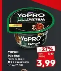 Kaufland Pudding czekolada-orzech laskowy Danone Yopro oferta