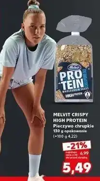 Kaufland Pieczywo chrupkie proteinowe Melvit oferta
