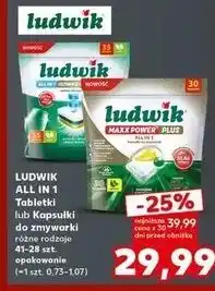 Kaufland Tabletki do zmywarki Ludwik All In One oferta