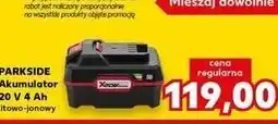 Kaufland Akumulator litowo-jonowy 20v 4ah Parkside oferta