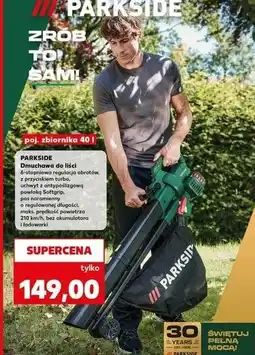 Kaufland Dmuchawa do liści 20 v Parkside oferta