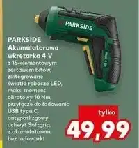 Kaufland Wkrętarka akumulatorowa 4v Parkside oferta