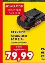 Kaufland Akumulator litowo-jonowy 20v Parkside oferta