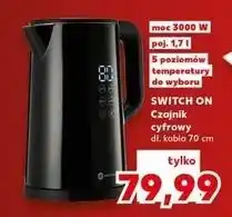 Kaufland Czajnik cyfrowy szklany 1.7 l 3000w Switch On oferta