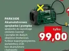 Kaufland Sprężarka i pompka akumulatorowa Parkside oferta